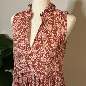Maeve for Anthropologie Sz S Maxi Dress Paisley